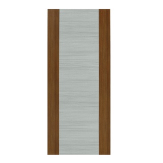 HOLZTUR ประตูเมลามีน MD-MD43 80x200ซม. GRAY WENGE – BROWN OAK