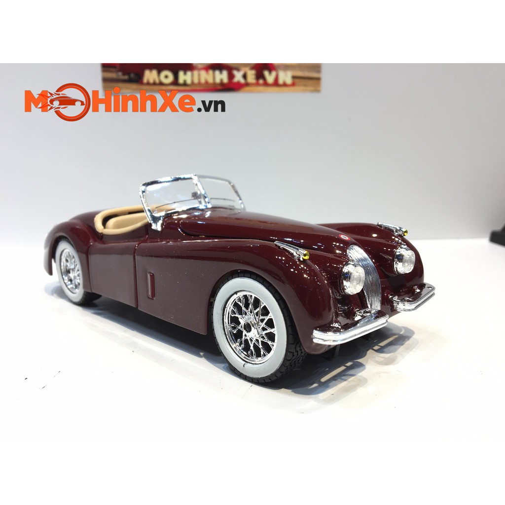 รถรุ่น 1951 JAGUAR XK 120 ROADSTER 1:24 BBURAGO