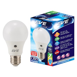 หลอดไฟ LED EVE A60 SENSOR DAYLIGHT E27 7 วัตต์