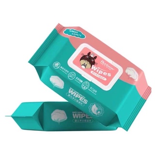 ○♨กระดาษเปียกเด็ก ทิชชู่เปียกเด็ก 80 แผ่น กระดาษเปียก Baby Wipes กระดาษทิชชู่เปียก สูตรน้ำบริสุทธิ์ ผ้านุ่มชุ่มชื่น