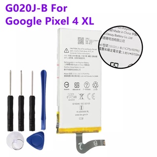 Original G020J-B แบตเตอรี่สำหรับ Google Pixel 4 XL Pixel4 XL ของแท้เปลี่ยนแบตเตอรี่3700MAh