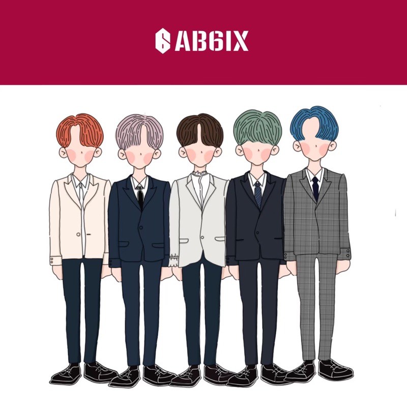 สติ๊กเกอร์K-POP #26 ab6ix