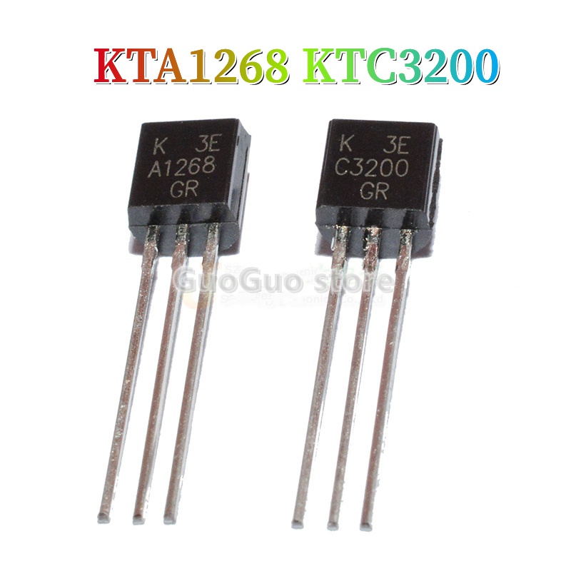 KTC3200 20 ชิ้น TO-92 KTA1268 A1268 C3200 TO92 ทรานซิสเตอร์ รับประกันคุณภาพ pxc3 ทรานซิสเตอร์,