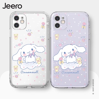 JEERO เคสไอโฟน เคสซิลิโคนนุ่มกันกระแทกใสการ์ตูนน่ารักตลก เคสโทรศัพท์ Compatible for iPhone 13 12 11 Pro Max SE 2020 X XR XS 8 7 Plus พลัส XYY1491