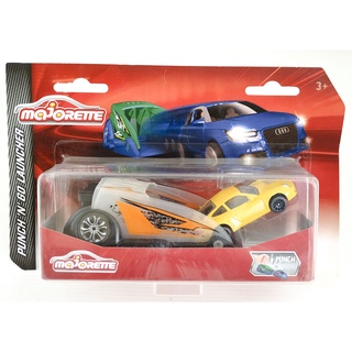 Majorette Special Pack Punch n go Launcher, Porsche 911 Carera  in Package