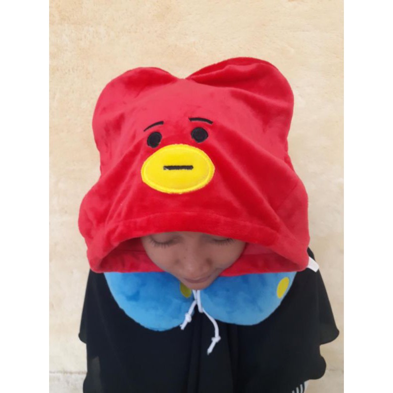 Bt21 เสื้อฮู้ด หมอนรองคอหมวก BT21