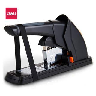 ส่งฟรี!! Power Saving Heavy-Duty Stapler เครื่องเย็บกระดาษ 120 หน้า รุ่นประหยัดแรง ยี่ห้อ Deli 0386