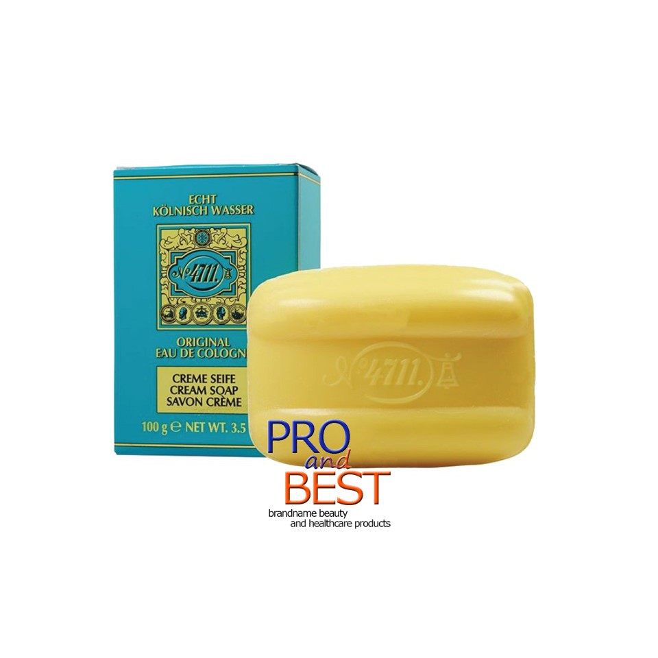 สบู่ 4711 กลิ่น ออริจินัล โคโลญน์ เนื้อครีมเนียนนุ่ม 100 กรัม