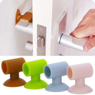 Wall Mute Crash Pad Cushion Door Handles Lock Silencer Silicone Door Stopper