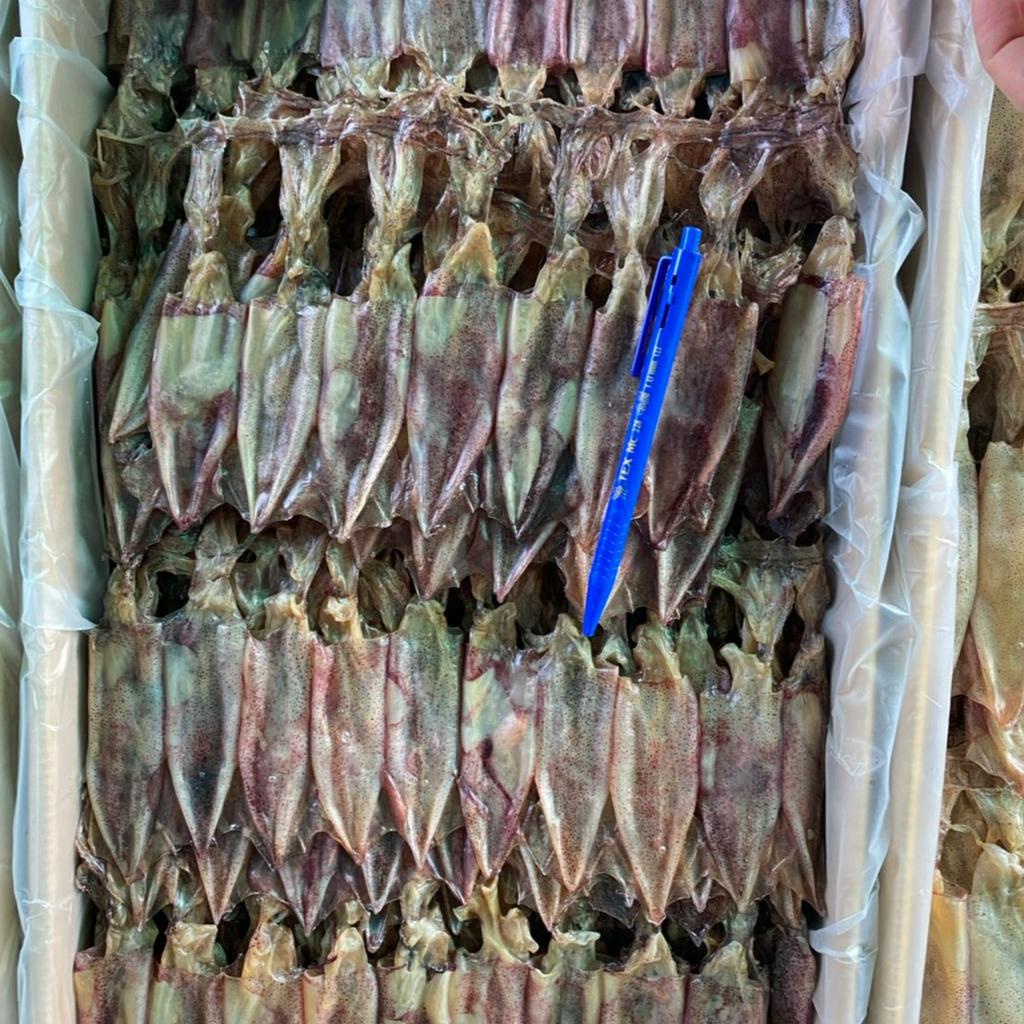 หมึกแพสวย นน 500 กรัม ราคาพิเศษ #แม่แขทะเลแห้ง /จัดส่ง หมึกแพ ครึ่งโล/