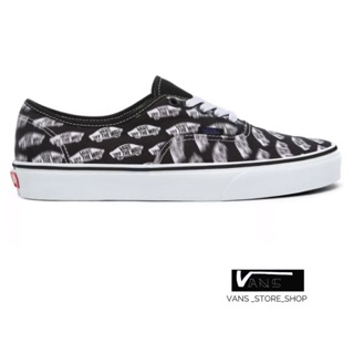 VANS AUTHENTIC BLUR BOARDS BLACK SNEAKERS สินค้ามีประกันแท้