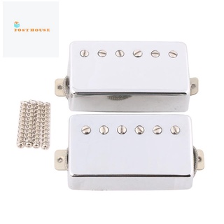 อุปกรณ์เสริมสะพานคอกีตาร์ไฟฟ้า Humbucker Pickup 2 ชุด