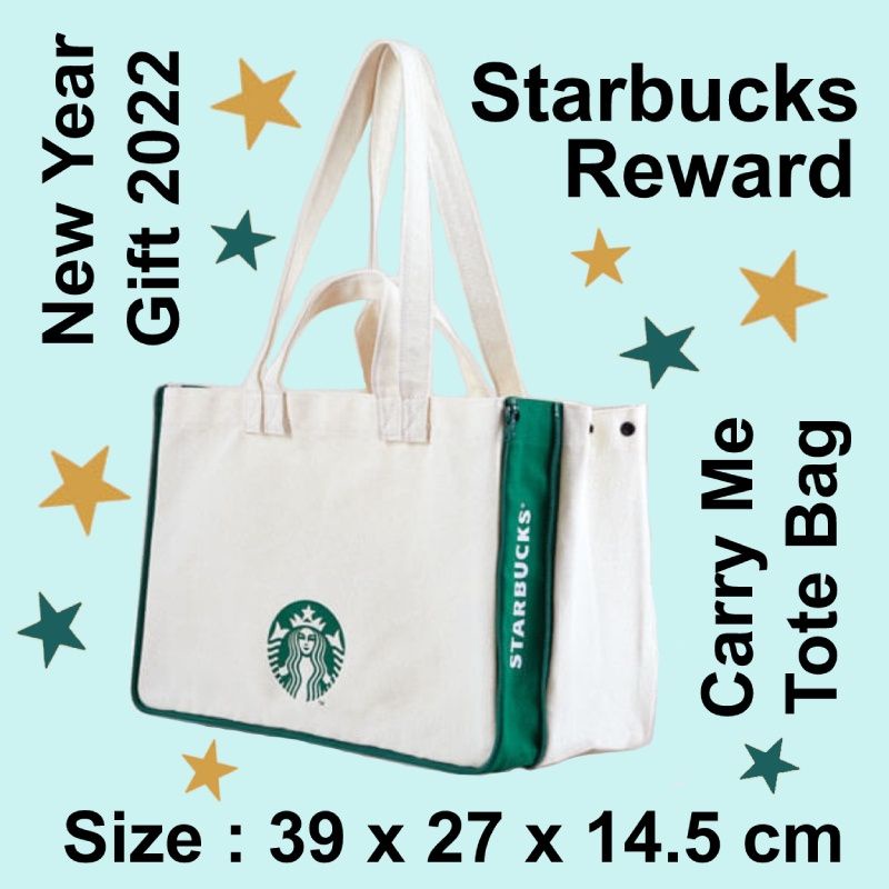 กระเป๋าสตาร์บัคส์ รีวอร์ด Starbucks Reward New Year Gift Bag 2022