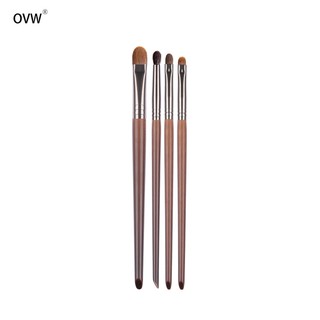 OVW XQ4Pcs รายละเอียดแปรงอายแชโดว์ Combo XQ17192023