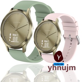 สาย garmin vivomove hr สาย สายนาฬิกาข้อมือซิลิโคน for garmin vivomove trend อุปกรณ์เสริมสมาร์ทวอทช์ garmin vivomove hr สาย