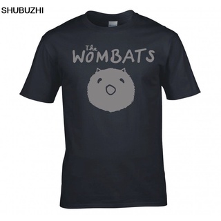 เสื้อยืดแขนสั้น ผ้าฝ้าย พิมพ์ลาย The Wombats "Wombat" แฟชั่นสําหรับผู้ชาย 2022S-5XL