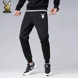 Jogger Pants (BLACK / GRAY) ** AA-286   กางเกงขายาวใส่ได้ชายแะหญิงกางเกงขาจั๊ม **งานเกรดพรีเมี่ยม ใส่สบายมาก