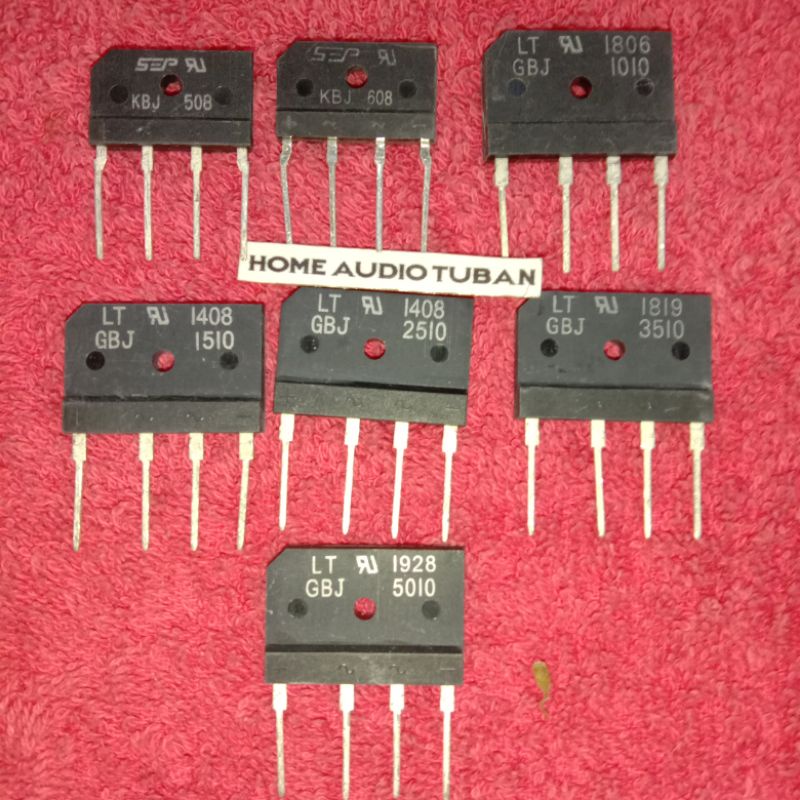 หวีไดโอด 5A 6A 10A 15A 25A 35A 50A 60A Bridge Kiprok Diode ทุกขนาด