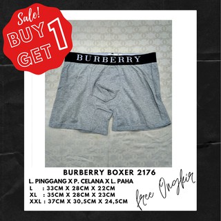 ซื้อ 1 แถม 1 Burberry BOXER 2176 กางเกงบ็อกเซอร์ สําหรับผู้ชาย