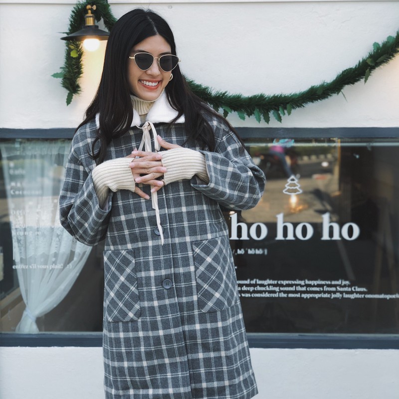 COCOCOAT โค้ทวูล W-299-Grey