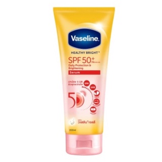 Vaseline Healthy Bright วาสลีน เฮลธี้ ไบร์ท เดลี่ โพรเทคชั่น แอนด์ ไบร์ทเทนนิ่ง เซรั่ม เอสพีเอฟ50+ พีเอ++++ 320 มล.