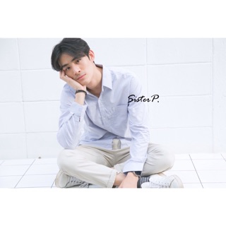 Oxford Shirt สี Cool Grey