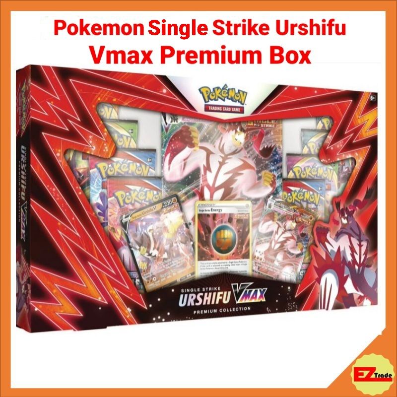 Pokemon Single Strike Urshifu VMAX Premium Box