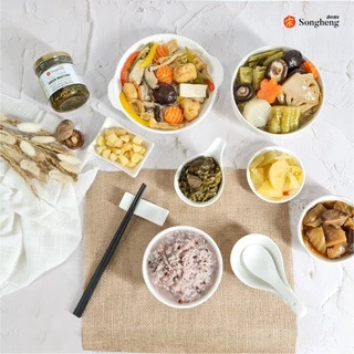 กานาฉ่าย สูตรเห็ดหอม เจ (180g) ส่งเฮง เกรดพรีเมียม อาหารเจ Songheng