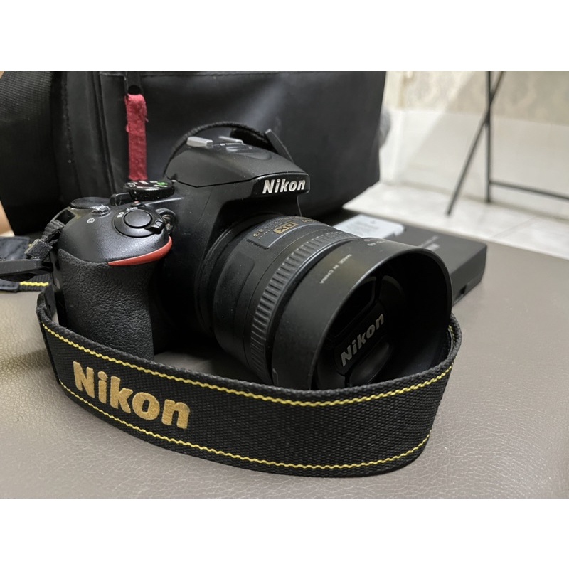 Nikon D5600 +เลนส์3.5mm (มือสองสภาพดีมาก)