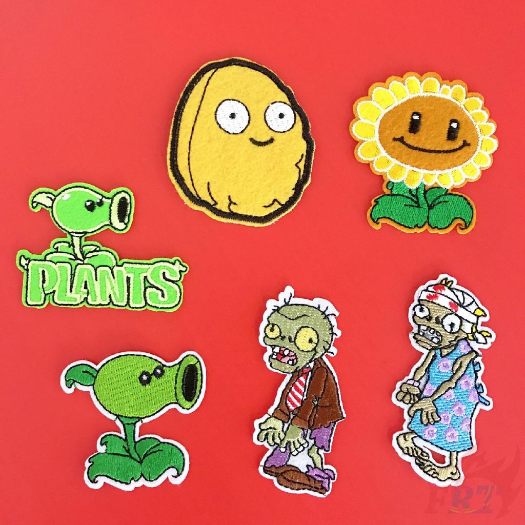 แผ่นแพทช์ plants vs . zombies สำหรับตกแต่ง 1 ชิ้น