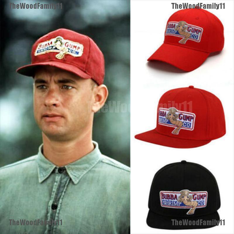 TWF 1994 Bubba Gump CO. Forrest เบสบอลหมวก Snapback คอสเพลย์ผู้ชาย