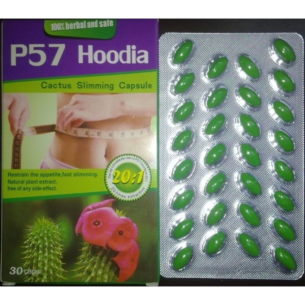 P57 Hoodia Softgels Slimming Botanical, Cactus suprimă pastilele de apetit