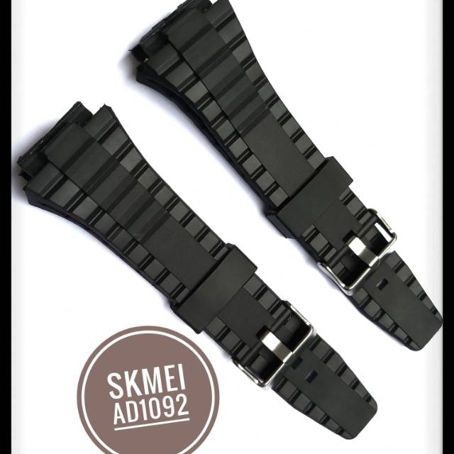 Skmei AD1092 สายนาฬิกา PNP สีดํา