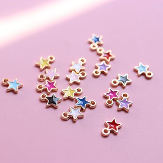 【พร้อมส่ง! ! !】จี้อัลลอย รูปดาวน้อยน่ารัก แฮนด์เมด ขนาดเล็ก สําหรับทําเครื่องประดับ แฮนด์เมด diy F03