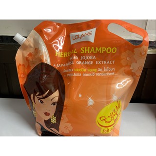 Lolane แชมพูกิโล แชมพูถุง โจโจ้บา 2700มล. Herbal Shampoo