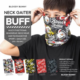 ผ้าบัฟ Bloody Bunny &amp; Friends