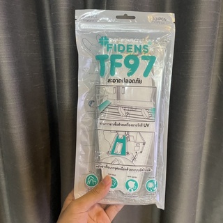 Fidens หน้ากากอนามัยทรงเกาหลี KF94 ของแท้มีปั๊มยี่ห้อ Fidens รุ่น TF97