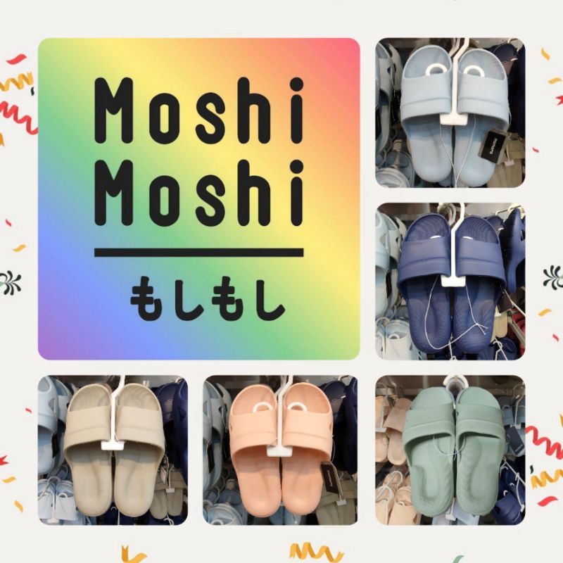 Moshi Moshi รองเท้าแตะเพื่อสุขภาพ รุ่นใหม่ล่าสุด มี 5 สี ขนาด 35-44