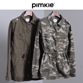 เสื้อคลุม เสื้อทหารลายพราง แบรนด์Pimkie แท้คะ