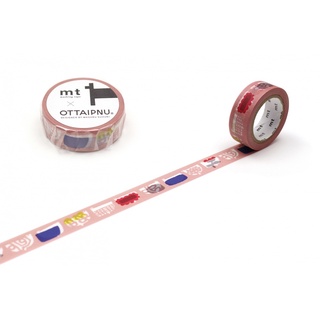 mt masking tape birdsong (MTOTTA03) / เทปตกแต่งวาชิ ลาย birdsong แบรนด์ mt masking tape ประเทศญี่ปุ่น