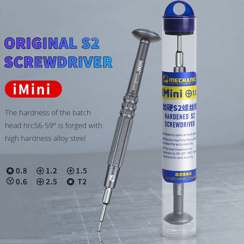 Mechanic IMini Precision ไขควงชุดสําหรับนาฬิกาแล็ปท็อป/โทรศัพท์มือถือสกรูซ่อมไขควงชุดเครื่องมือซ่อมรถยนต์