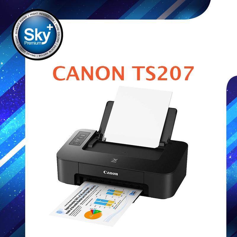 Canon Printer INKJET PIXMA TS207 (Print) Warranty 1 Year แคนนอน พริ้นเตอร์ อิ้งเจ็ท (พริ้น)