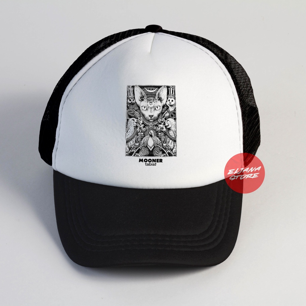 Mooners / Baseball Cap / Distro Cap / Baseball Cap / Distro Mesh Cap / Premium Cap / Screen Print Ca
