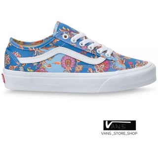 VANS OLD SKOOL TAPERED LIBERTY FABRICS MULTI PATCHWORK FLORAL SNEAKERS สินค้ามีประกันแท้