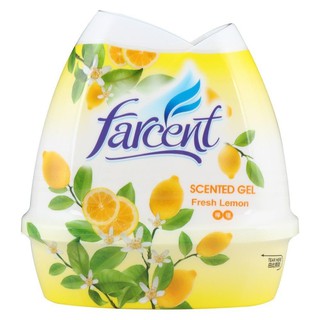 เจลปรับอากาศ FARCENT กลิ่นเลมอน 200 กรัม 2แถม1  AIR FRESHENER GEL FARCENT 2FREE1 200G LEMON