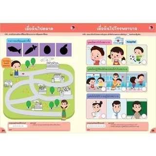 Plan For Kids หนังสือเด็ก ชุด หนังสือเสริมประสบการณ์ 3+ (6 เล่ม) แถมนิทาน L1 หนังสือเสริมทักษะ