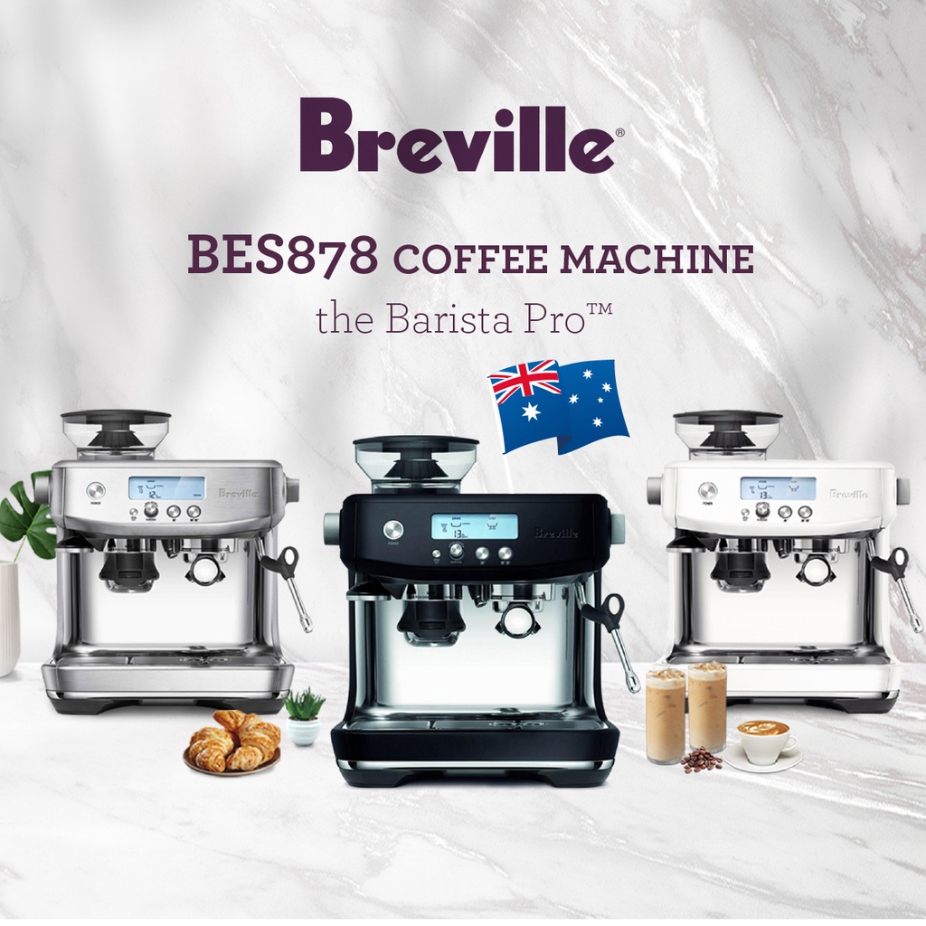 Ratika เครื่องชงกาแฟ BREVILLE BES878BTR COFFEE MACHINE "the Barista