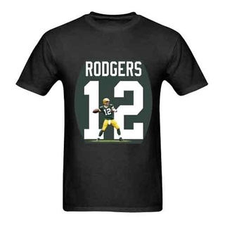 เสื้อยืด Aaron RODGERS สําหรับผู้ชาย
