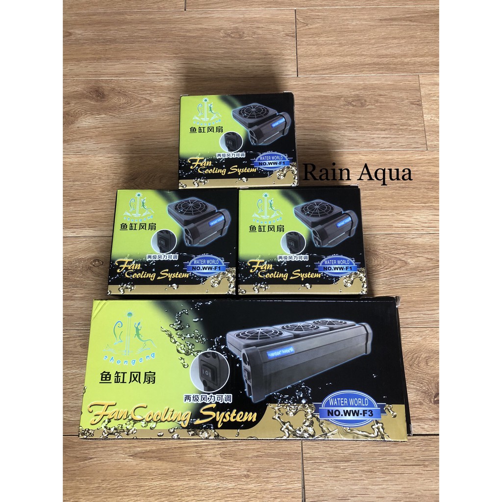 พัดลมระบายความร้อน AQUARIUM - FISH TANK - AQUARIUM TANK HEAT REDUCTION Fan - ระบบทําความเย็นพัดลม