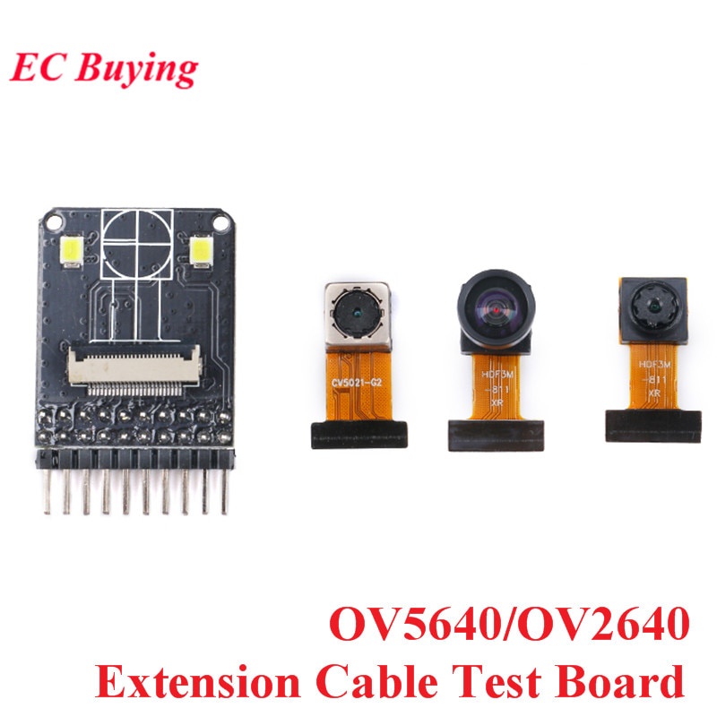 STM32 OV5640/OV2640 OV5640-AF โมดูลกล้องสายต่อบอร์ดทดสอบอะแดปเตอร์ CMOS โมดูลเซ็นเซอร์ภาพ Mini Pixel